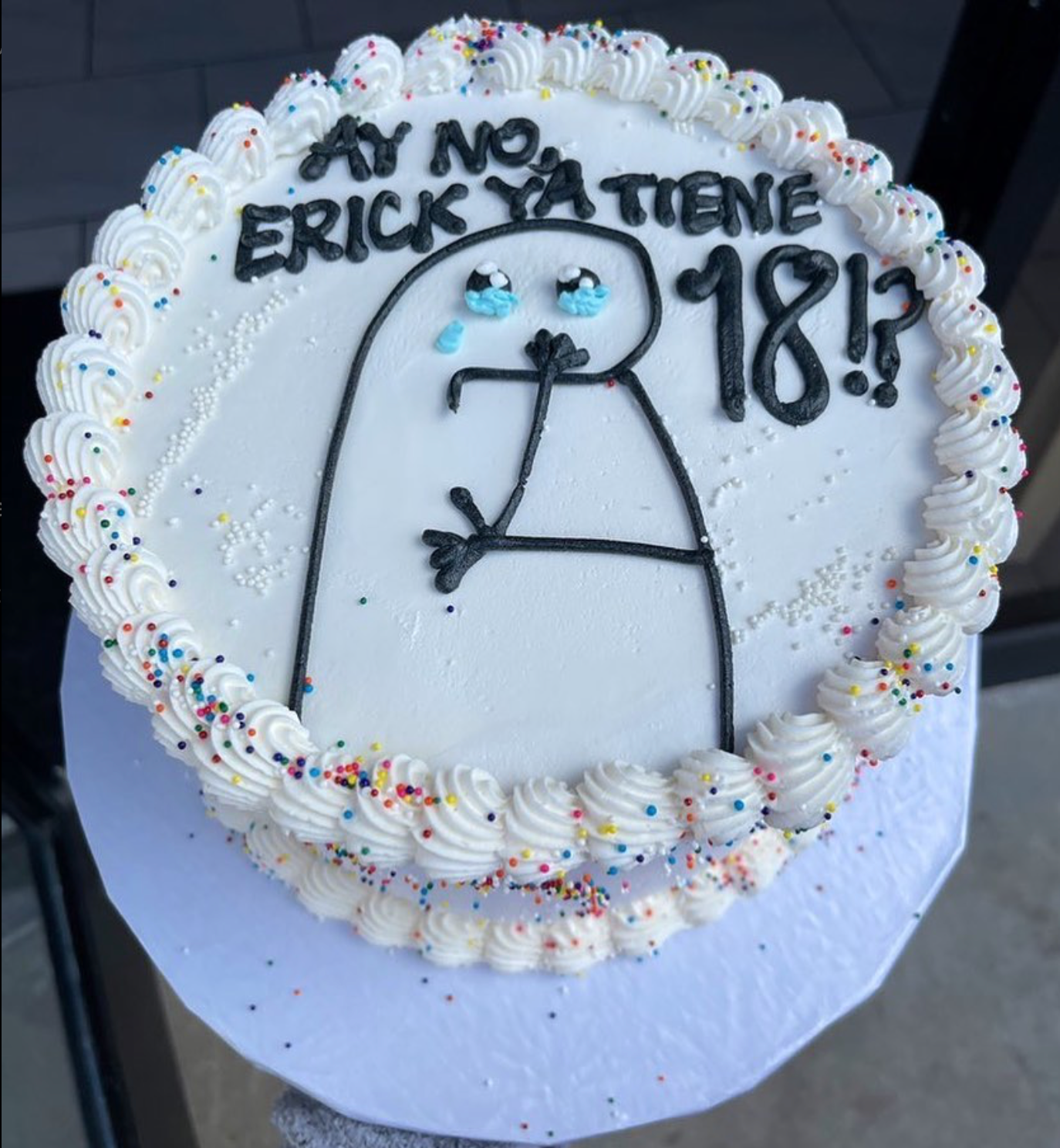 Crying Meme Cake Marys Cakes